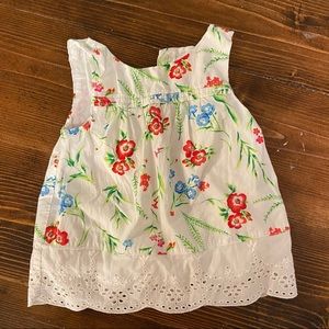 Lace Floral Top / Janie and Jack / 4T